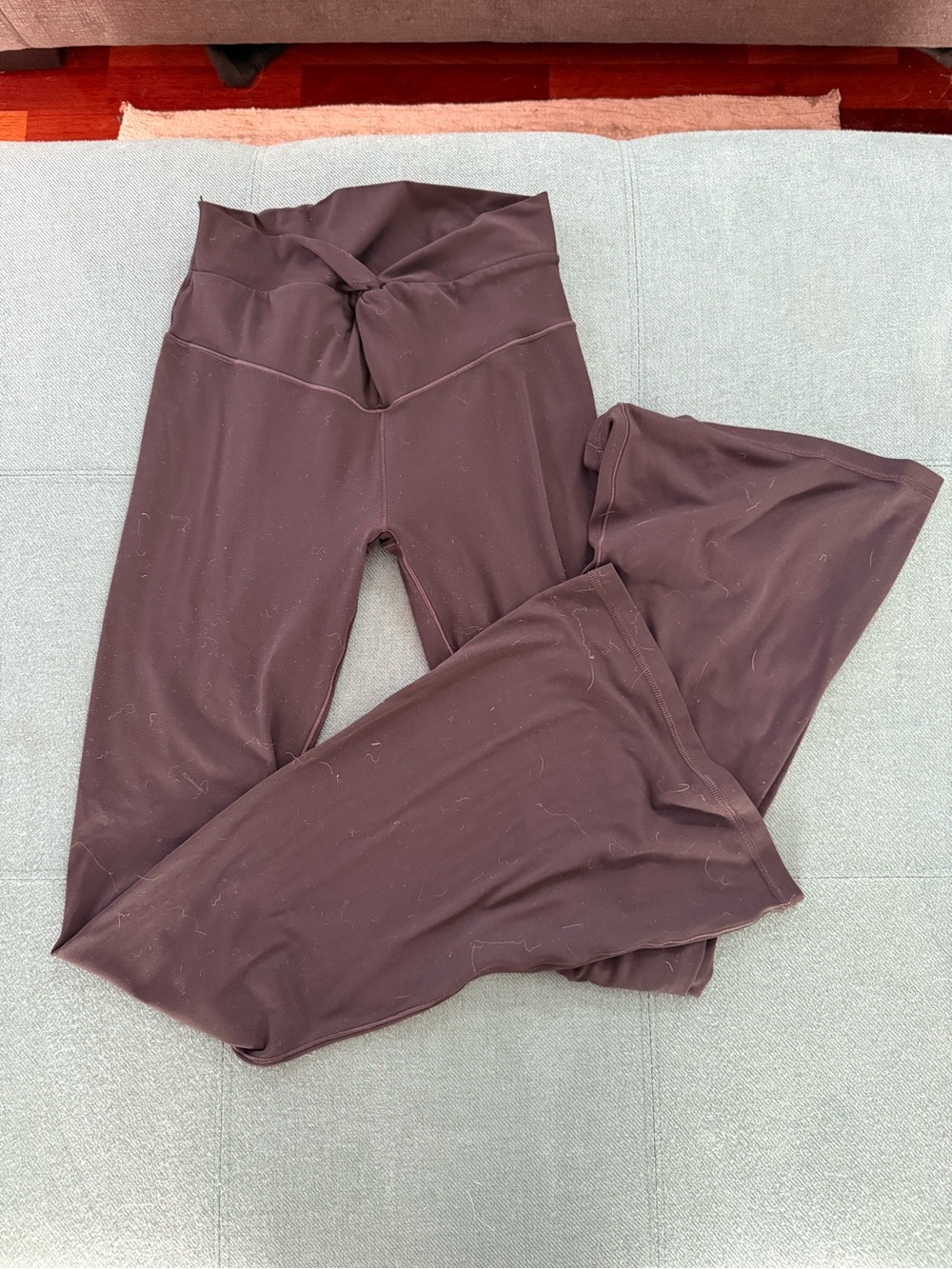 OFFLINE by Aerie Black Flare Leggings